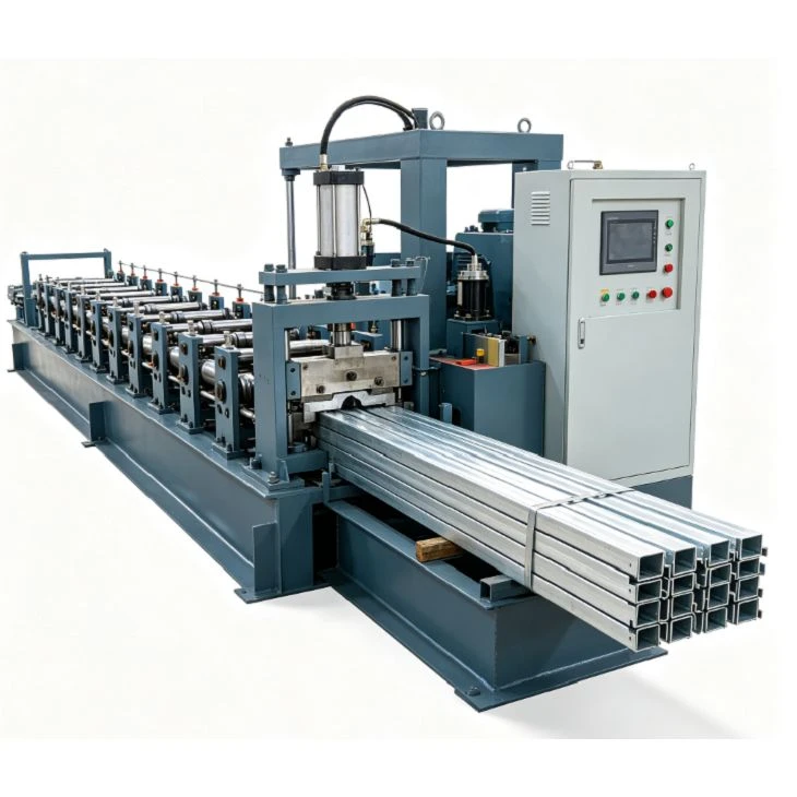 productcate-1-1 Automatic Purlin Roll Forming Machine With Stacking