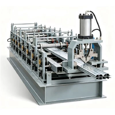 Purlin Roll Forming Machine With Hydraulic Cutting